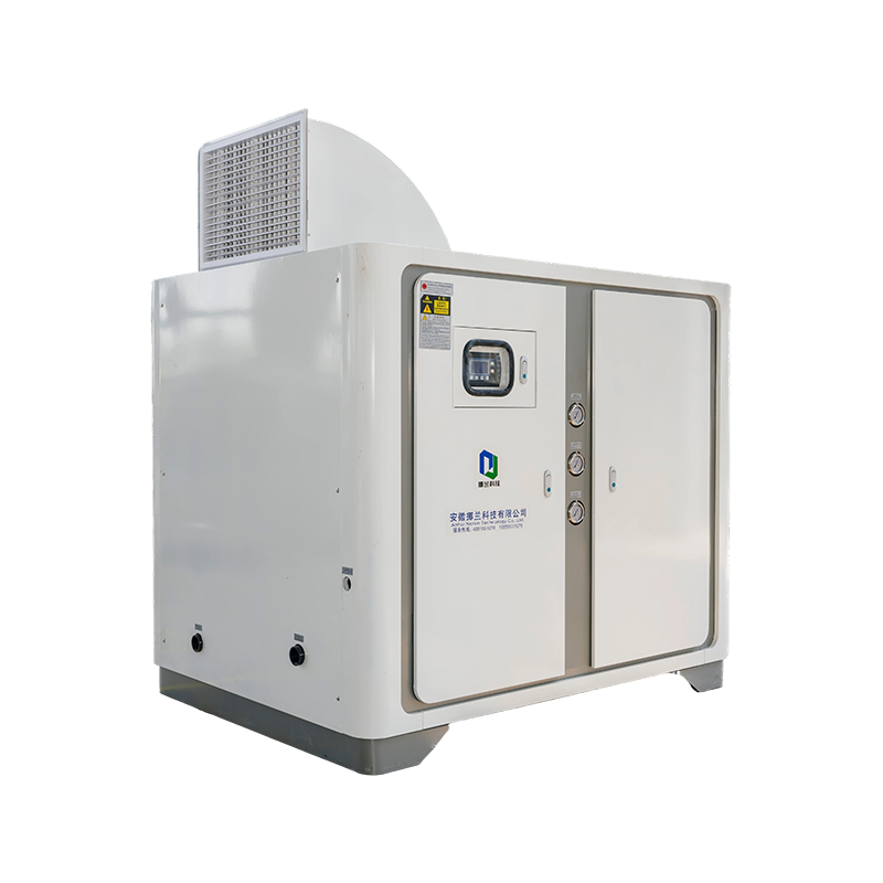 Enfriador unitario industrial refrigerado por agua para aplicaciones de taller